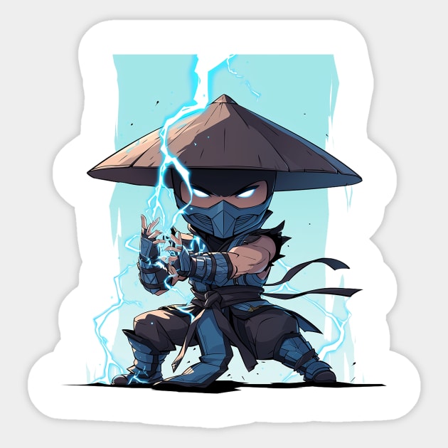 raiden Sticker by peterdoraki